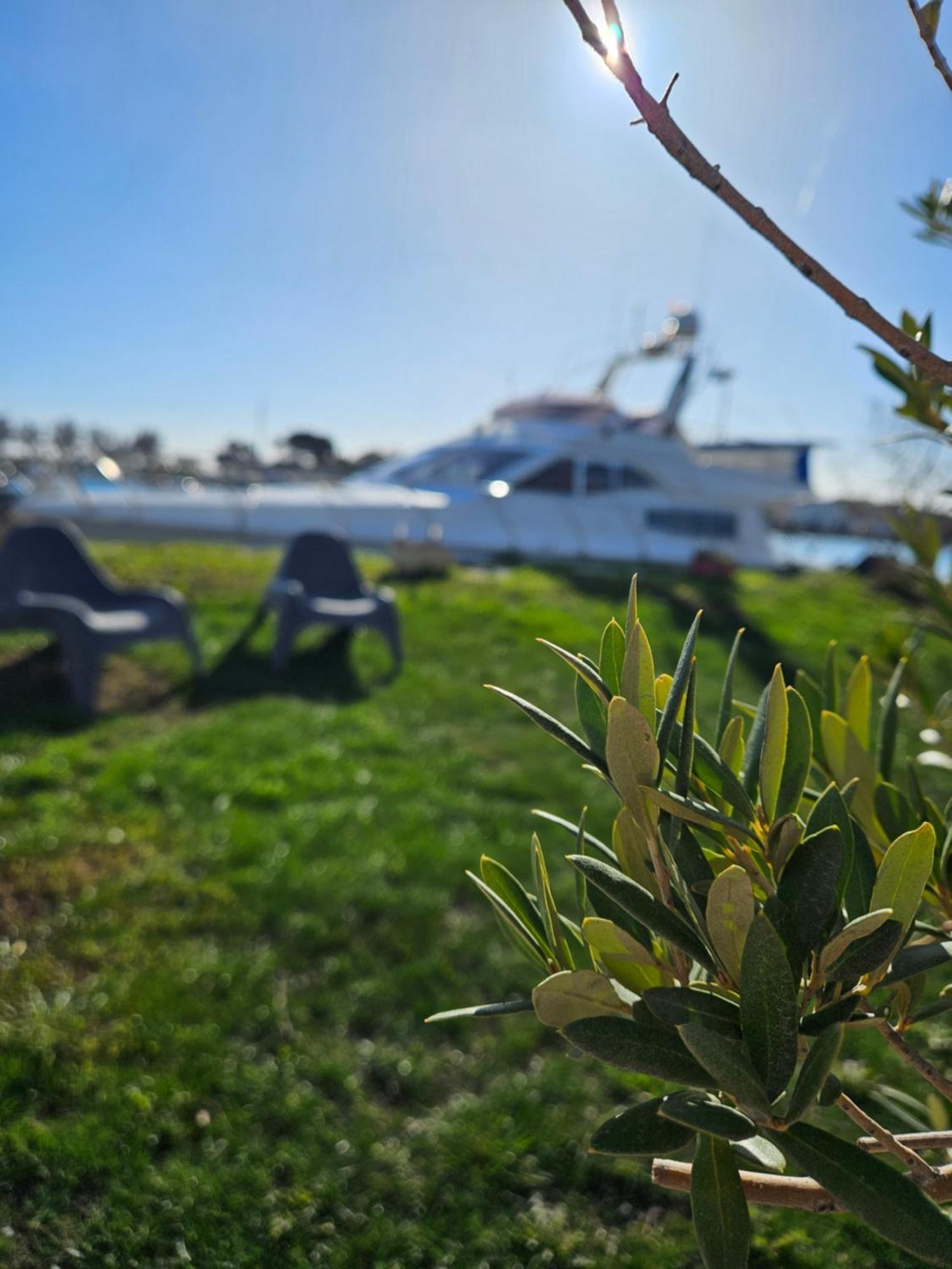 Nuit Insolite Bateau A Quai - Port Saint Louis Du Rhone Eksteriør bilde
